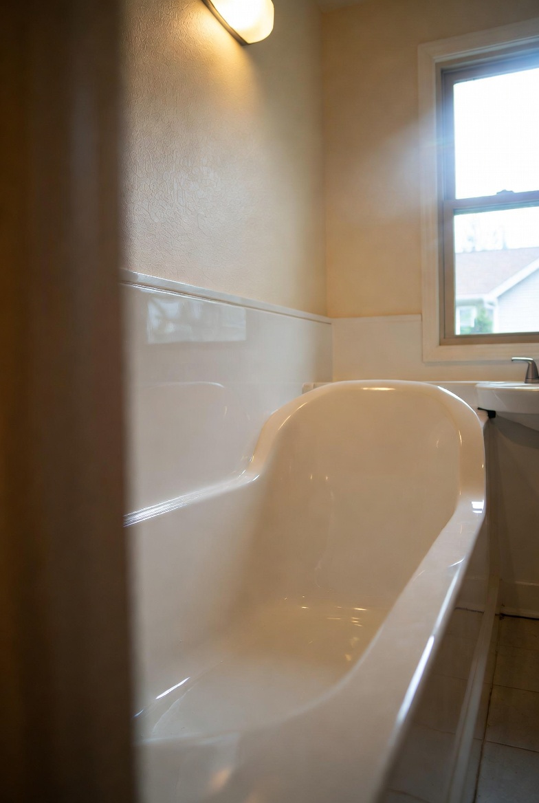 Refinished bathtub